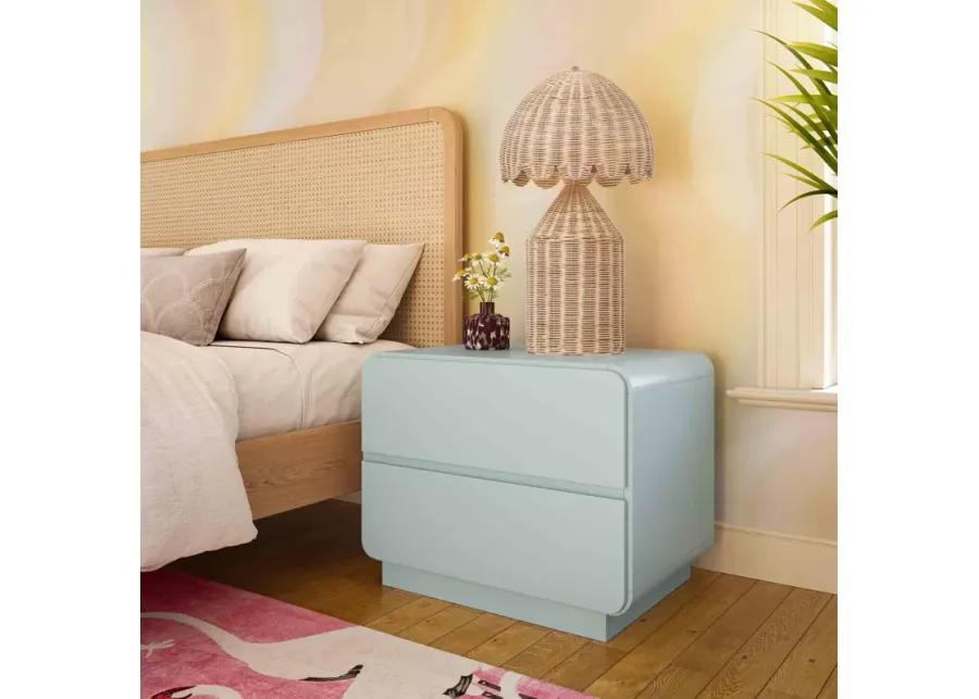 Sagura Blue Nightstand