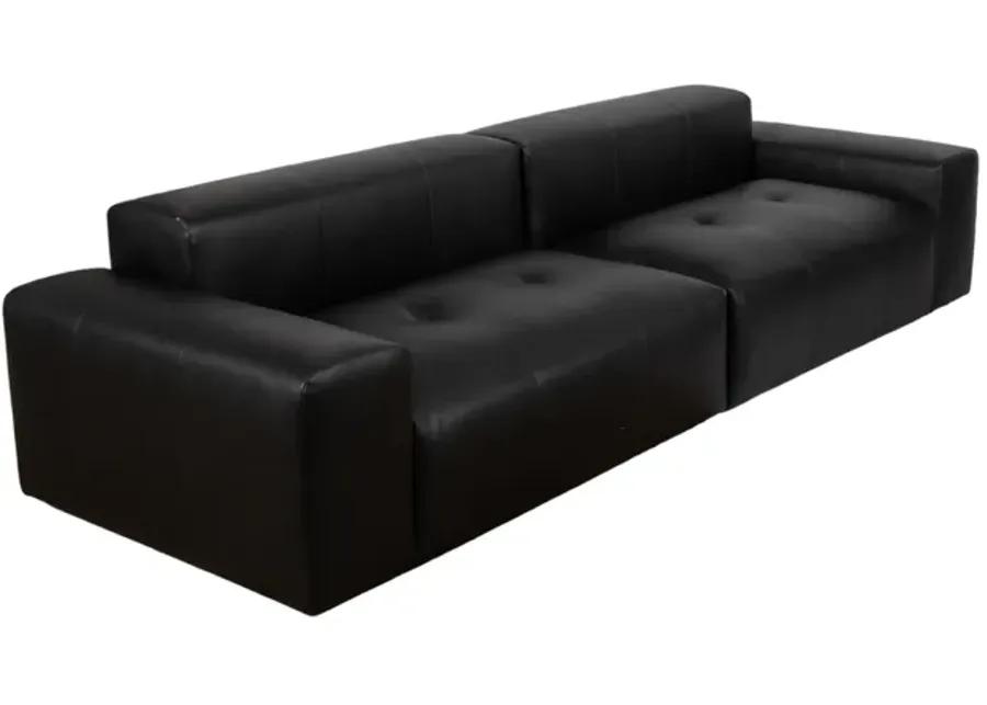 121" Lounge Ii Sofa, Black 2bx