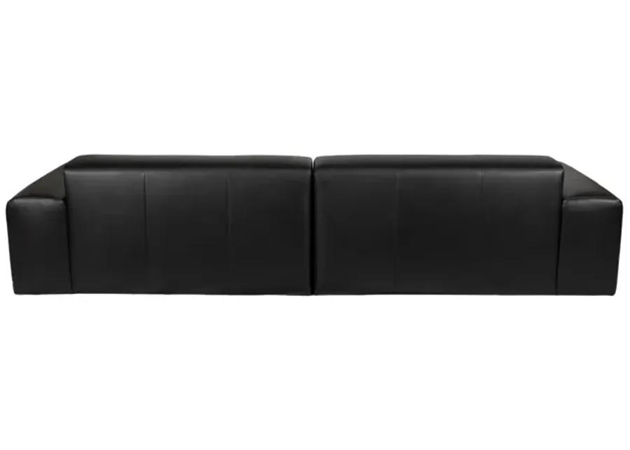 121" Lounge Ii Sofa, Black 2bx