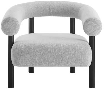 Sable Upholstered Fabric Armchair