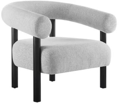 Sable Upholstered Fabric Armchair