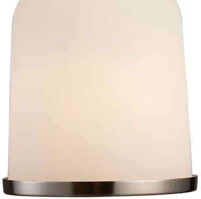 Brooksdale 5'' Wide 1-Light Mini Pendant - Satin Nickel