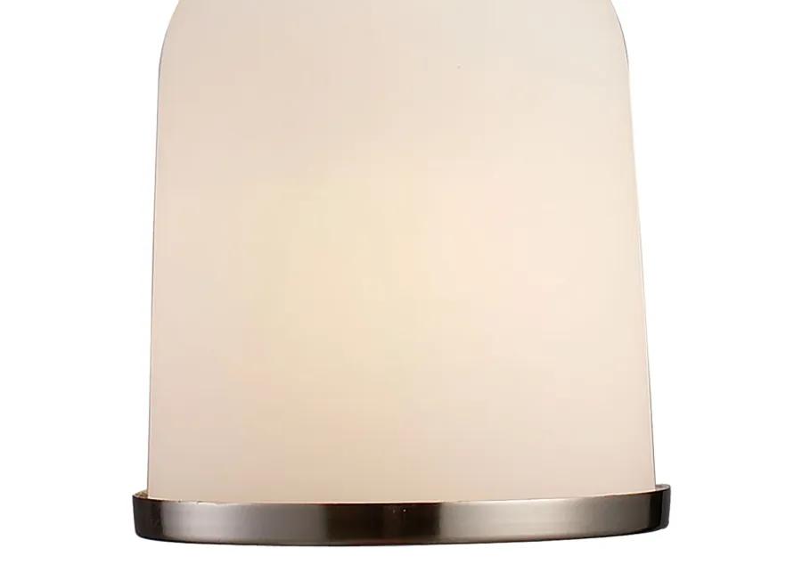 Brooksdale 5'' Wide 1-Light Mini Pendant - Satin Nickel