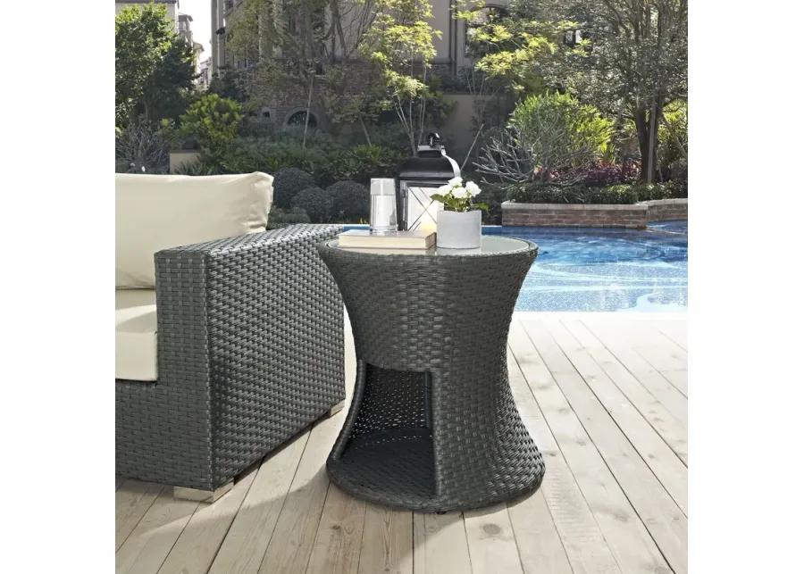 Sojourn Round Outdoor Patio Side Table