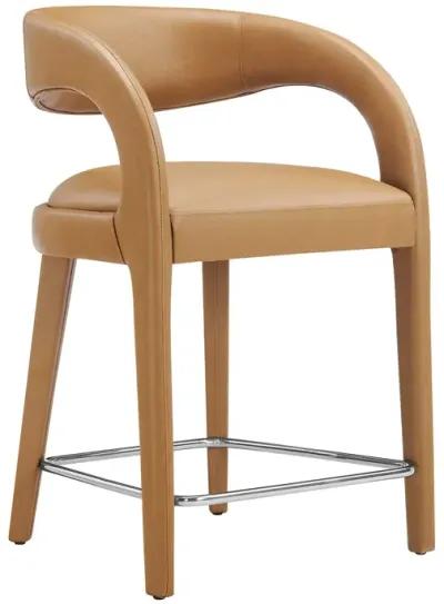 Pinnacle Vegan Leather Counter Stool - Set of 2