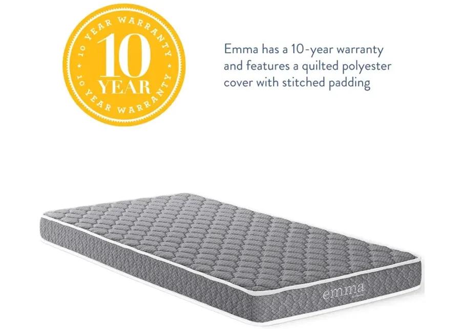 Emma 6" Narrow Twin Mattress