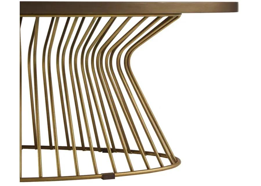 INK+IVY Mercer Bronze Coffee Table