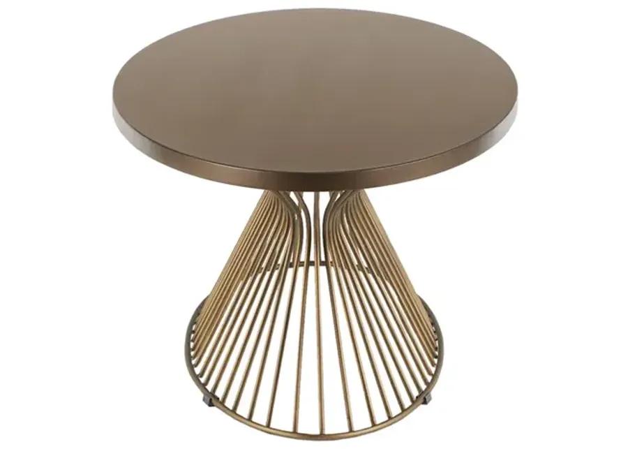 INK+IVY Mercer Bronze Coffee Table