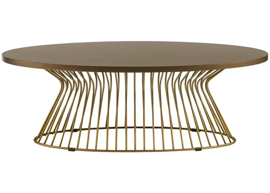 INK+IVY Mercer Bronze Coffee Table