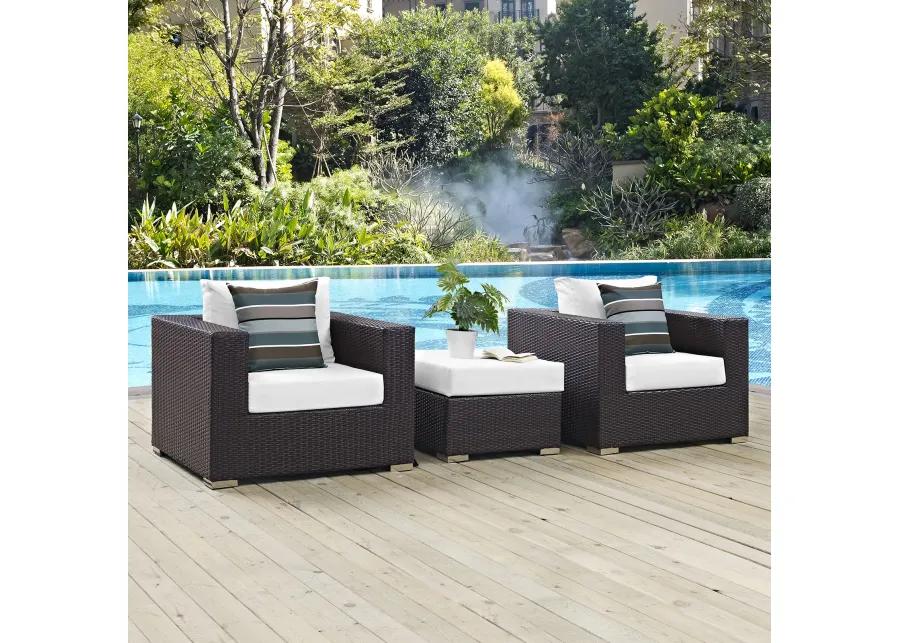 Convene 3 Piece Outdoor Patio Sofa Set