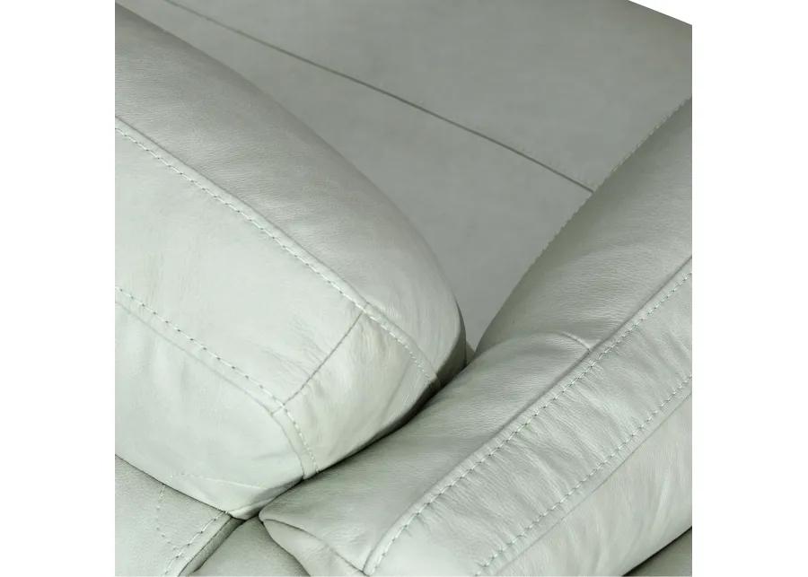 Franz Mint Leather Sofa