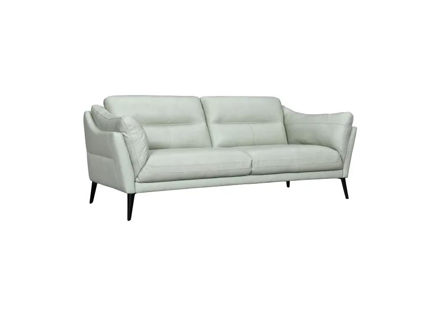 Franz Mint Leather Sofa