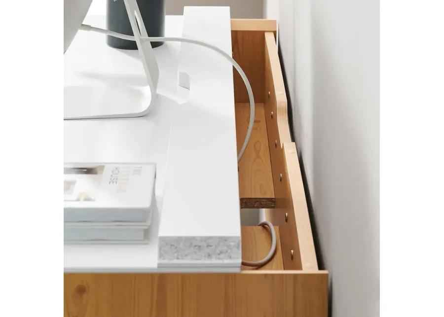 Kinetic 49" Wall-Mount Office Desk