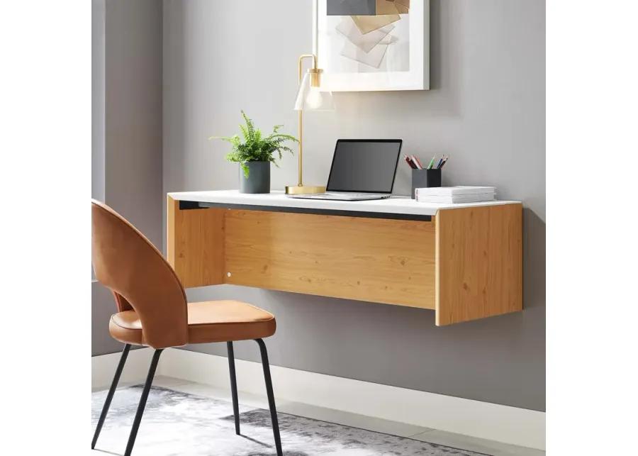 Kinetic 49" Wall-Mount Office Desk