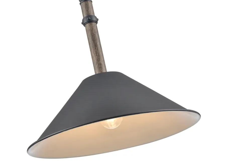 Neville 18'' Wide 1-Light Pendant - Charcoal Black