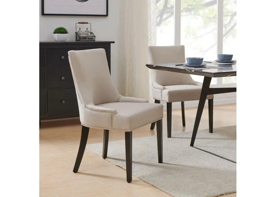 Charlotte Cream Fabric Dining Chair