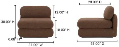 Scout Lounge Chair Toffee