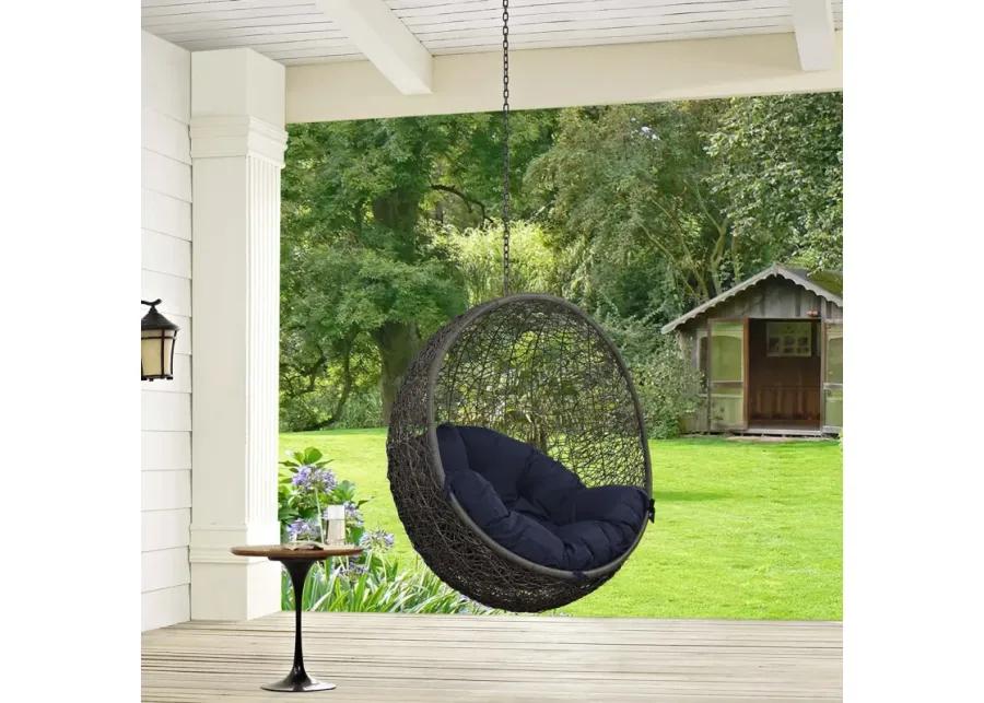 Hide Outdoor Patio Swing Chair Without Stand