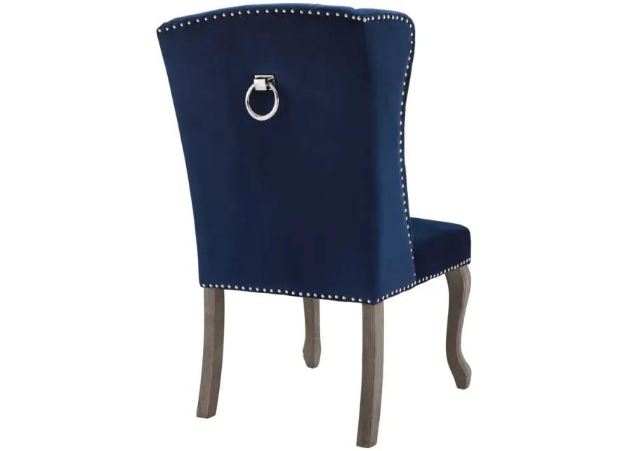 Apprise Side Chair Performance Velvet Set of 2