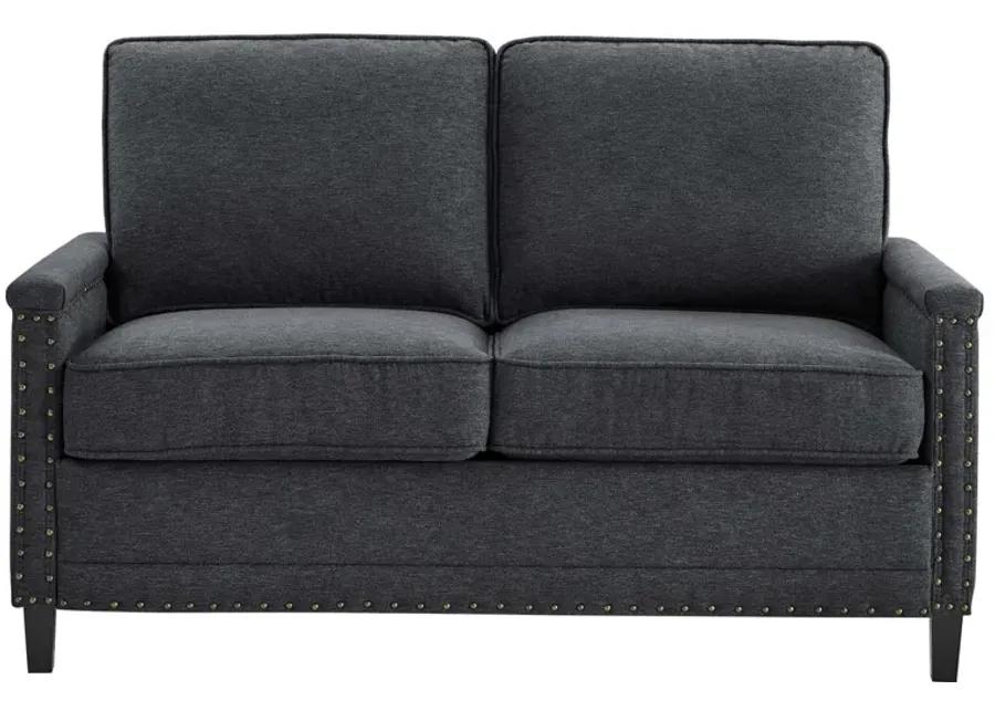 Ashton Upholstered Fabric Loveseat