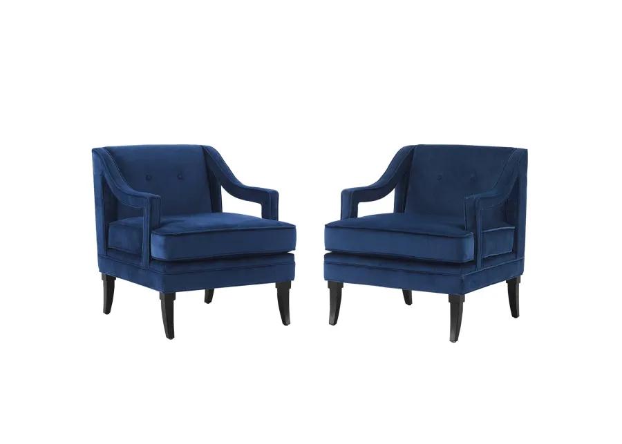 Concur Living Room Set Performance Velvet Set of 2