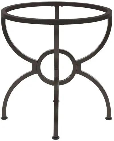 Aviano Dining Table Base Gunmetal