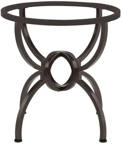 Aviano Dining Table Base Gunmetal