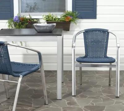 WRANGELL INDOOR-OUTDOOR STACKING ARMCHAIR  - Set of 2