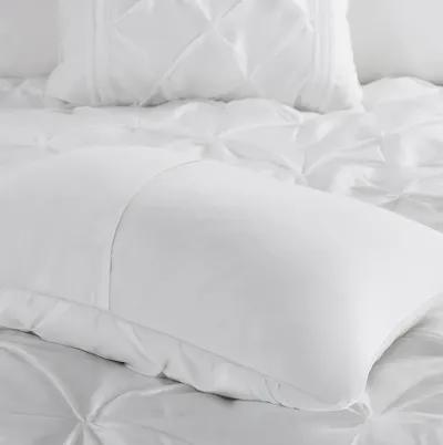 Madison Park Laurel White 7 Piece Tufted Comforter Set