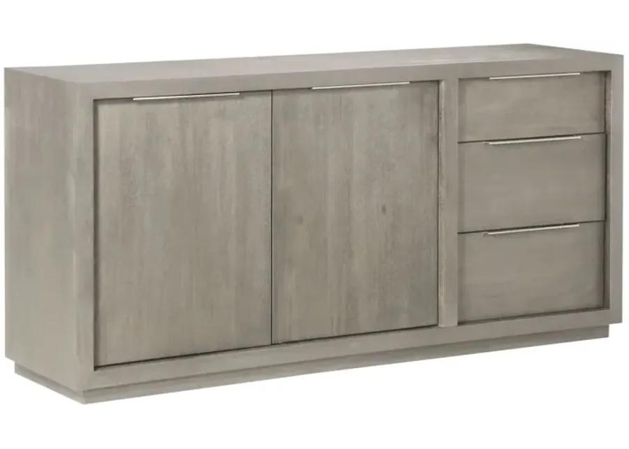 Oxford Three-Drawer Sideboard in Mineral