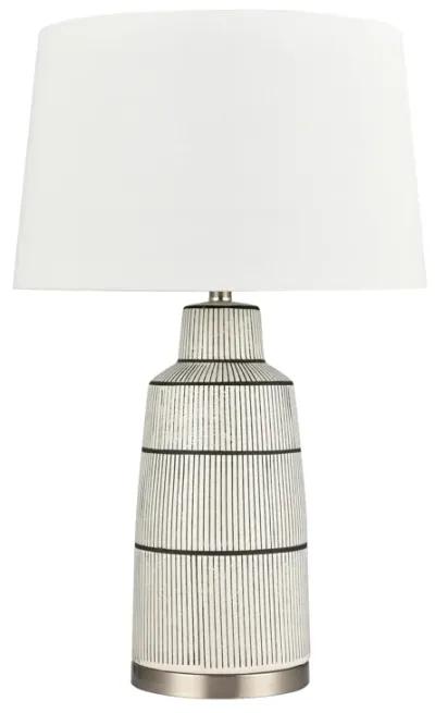 Ansley 30'' High 1-Light Table Lamp - Gray - Includes LED Bulb