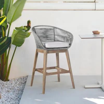 Tutti Frutti Grey Indoor/Outdoor Counter Stool 