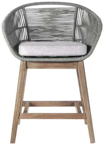 Tutti Frutti Grey Indoor/Outdoor Counter Stool 