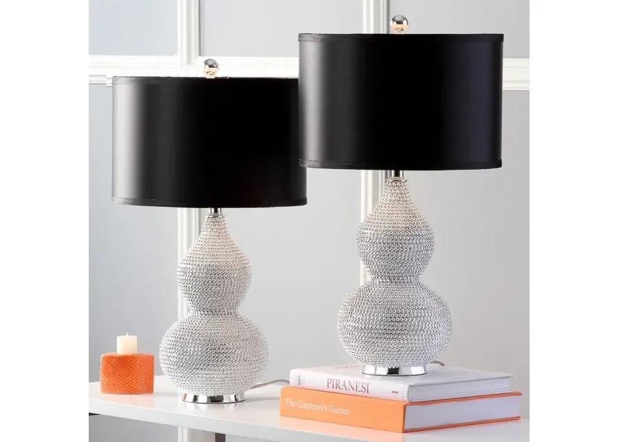 Nicole 24.5-Inch H Bead Base Lamp - Set of 2