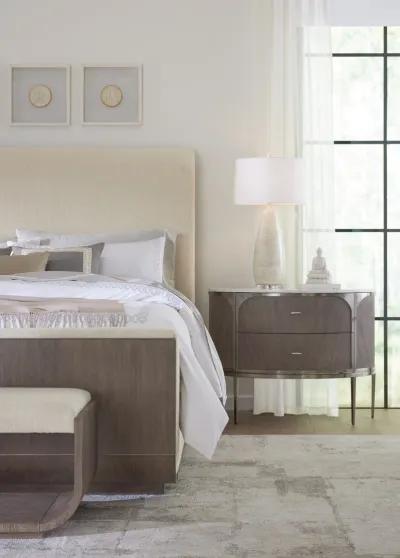 Modern Mood King Upholstered Panel Bed