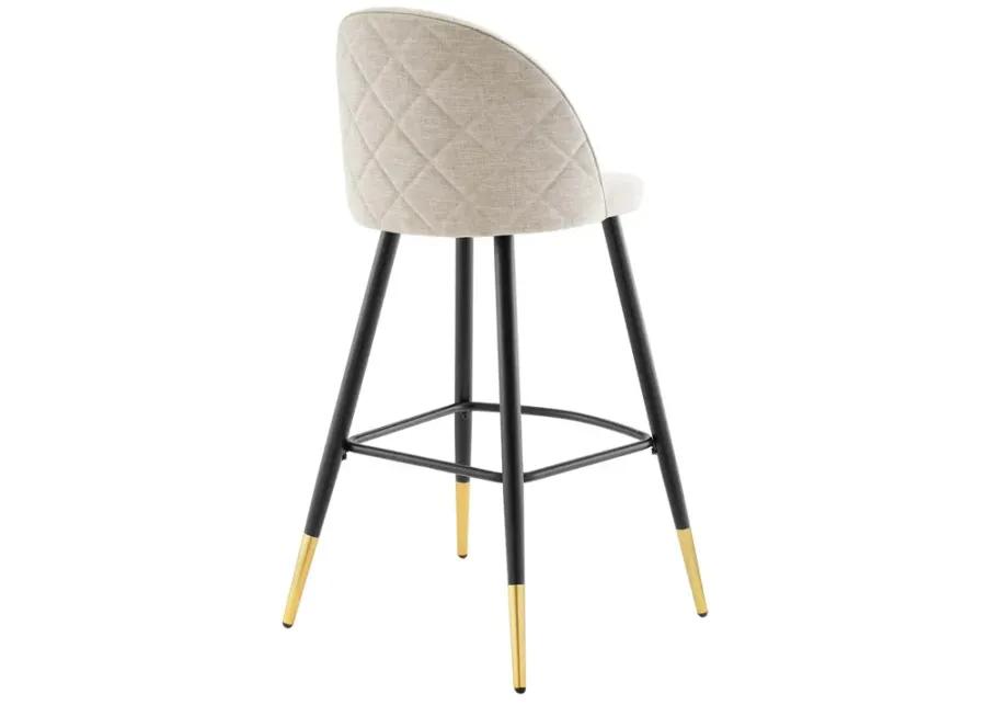 Cordial Fabric Bar Stools - Set of 2