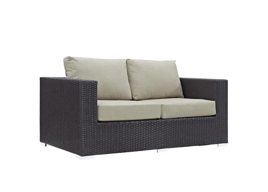 Convene Outdoor Patio Loveseat