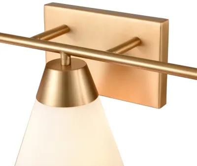 Vivica 24'' Wide 3-Light Vanity Light - Brushed Gold