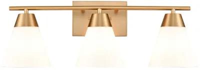 Vivica 24'' Wide 3-Light Vanity Light - Brushed Gold