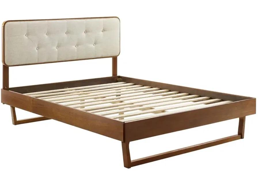 Bridgette Platform Bed With Angular Frame