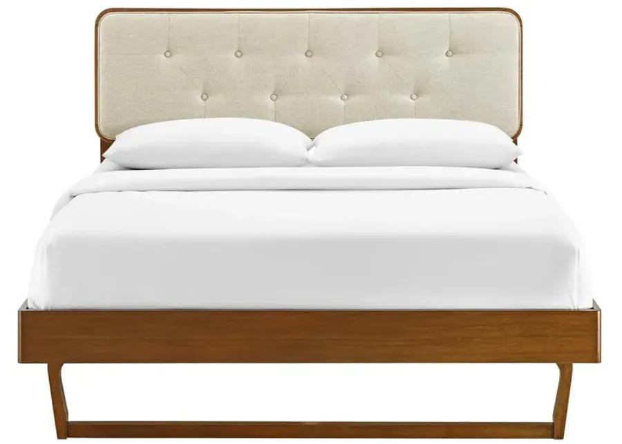 Bridgette Platform Bed With Angular Frame