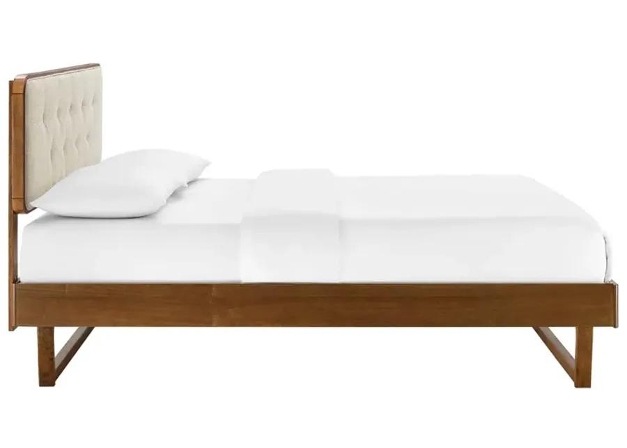 Bridgette Platform Bed With Angular Frame