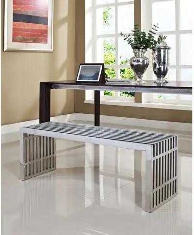 Gridiron Medium Stainless Steel Bench