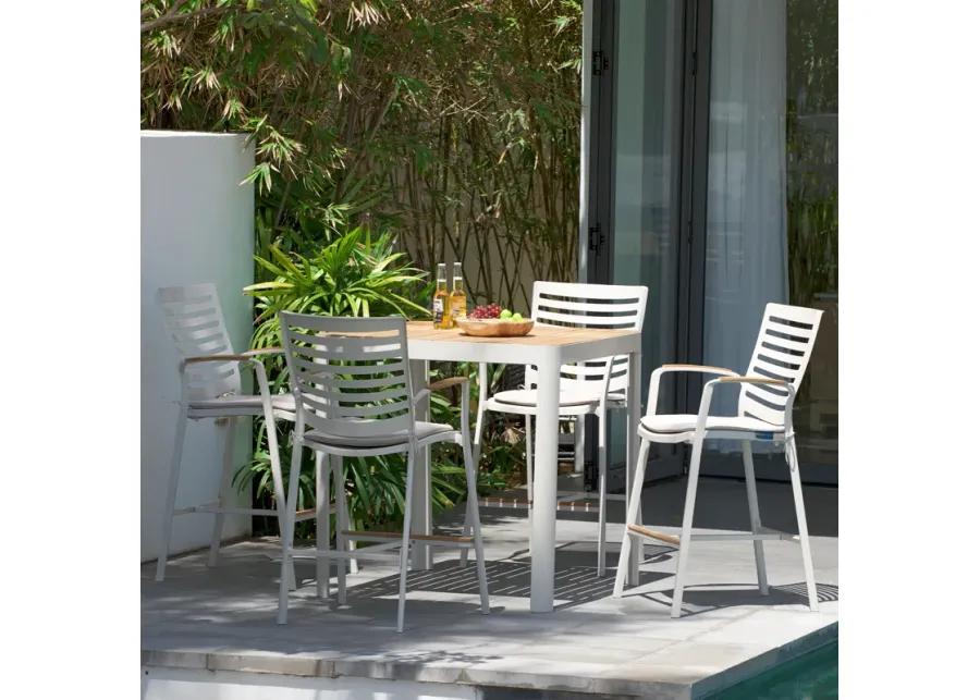 Portals Aluminum Outdoor Bar Stool 