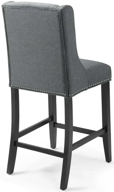 Baron Counter Stool Upholstered Fabric Set of 2