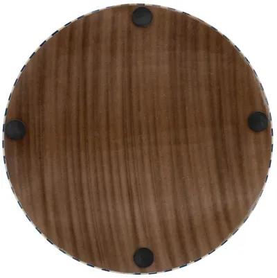 Resin, S/3 12/14/16" Round Trays Blue