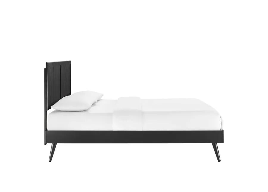 Alana Platform Bed With Splayed Legs