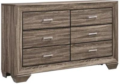 Kauffman Bedroom Set with High Straight Headboard