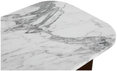 Dash Coffee Table White Calcatta Marble