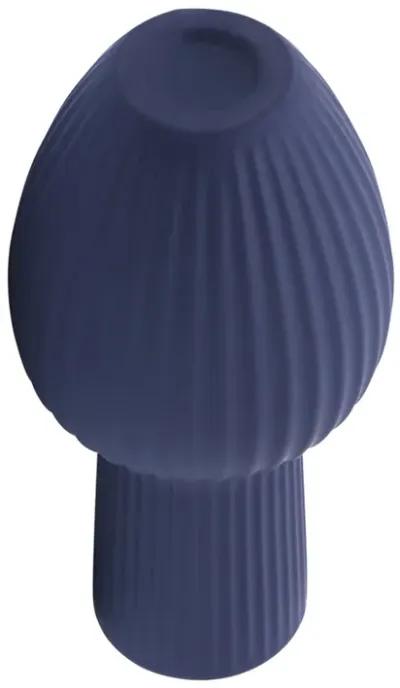 Ceramic, 11"h Bouquet Vase, Navy